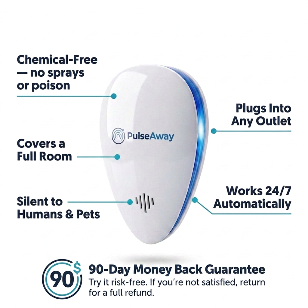 PulseAway Pro Plug-In Pest Repeller [FREE TODAY]