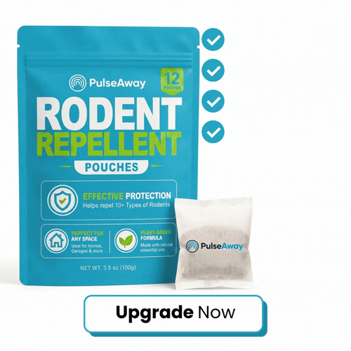 PulseAway Rodent Repellent Pouches - Banish Mice And Rats For good.